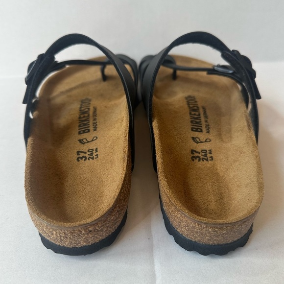 Birkenstock “Mayari” Black Cross-Strap Sandals Size 37 New With Tags! - Picture 5 of 9